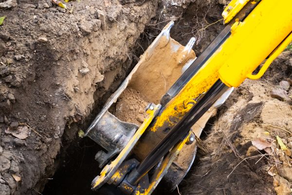 Downspout Trenching in Pasco