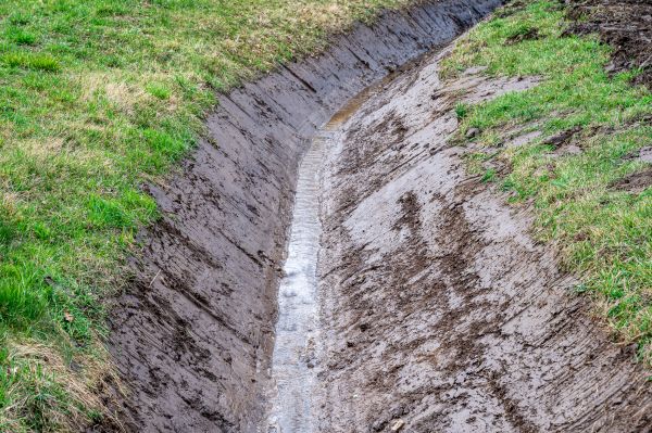 Drainage Ditch Construction in Pasco