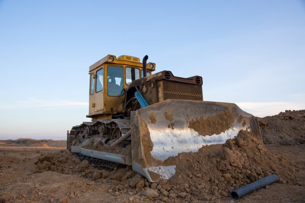 Bulldozer Land Grading in Pasco