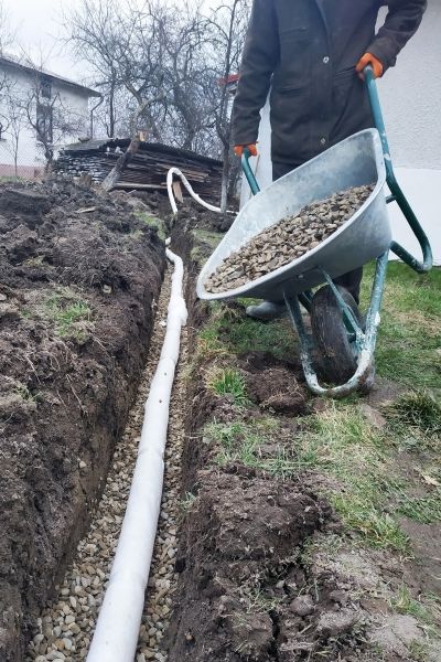Drain Trenching in Pasco