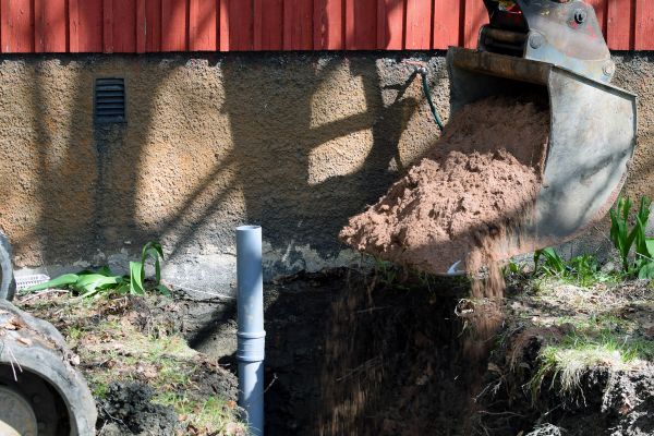 Sewer Line Digging in Pasco