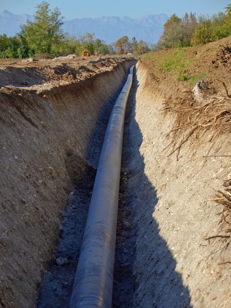 Gas Pipe Trenching in Pasco