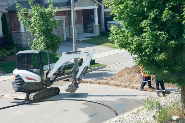 Electrical Line Trenching in Pasco