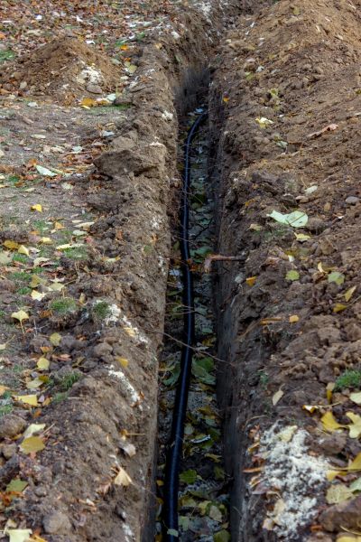 Cable Line Trenching in Pasco