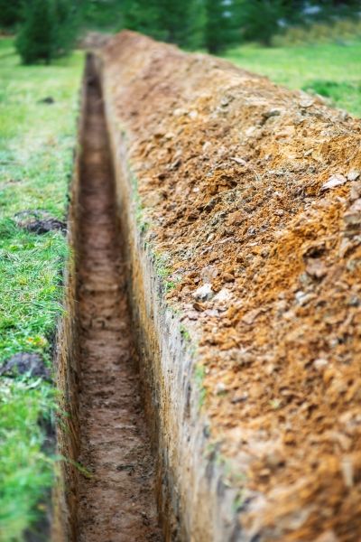 Power Line Trenching in Pasco