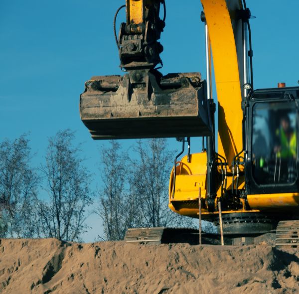 Ditch Grading in Pasco